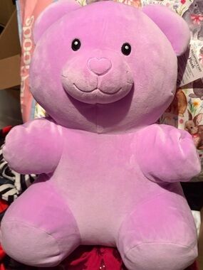 Plush Purple lilac gummy bear - Cozy Cuddly Companion